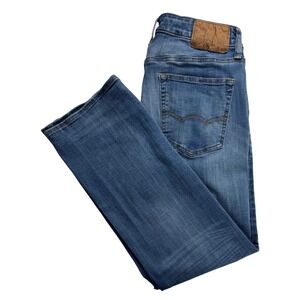 American Eagle Men Original Boot blue Jeans‎ 30x29 Extreme Flex Medium Wash